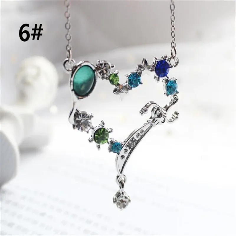 Аниме Сейлор Мун влюбленная палочка Кристалл Косплей Кулон ожерелье девушка