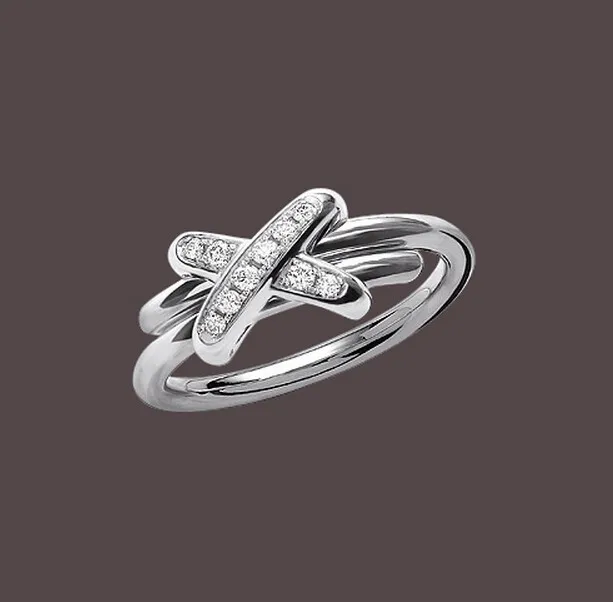 Серебряное кольцо из чистого серебра 925 пробы с буквой X розовое золото на
