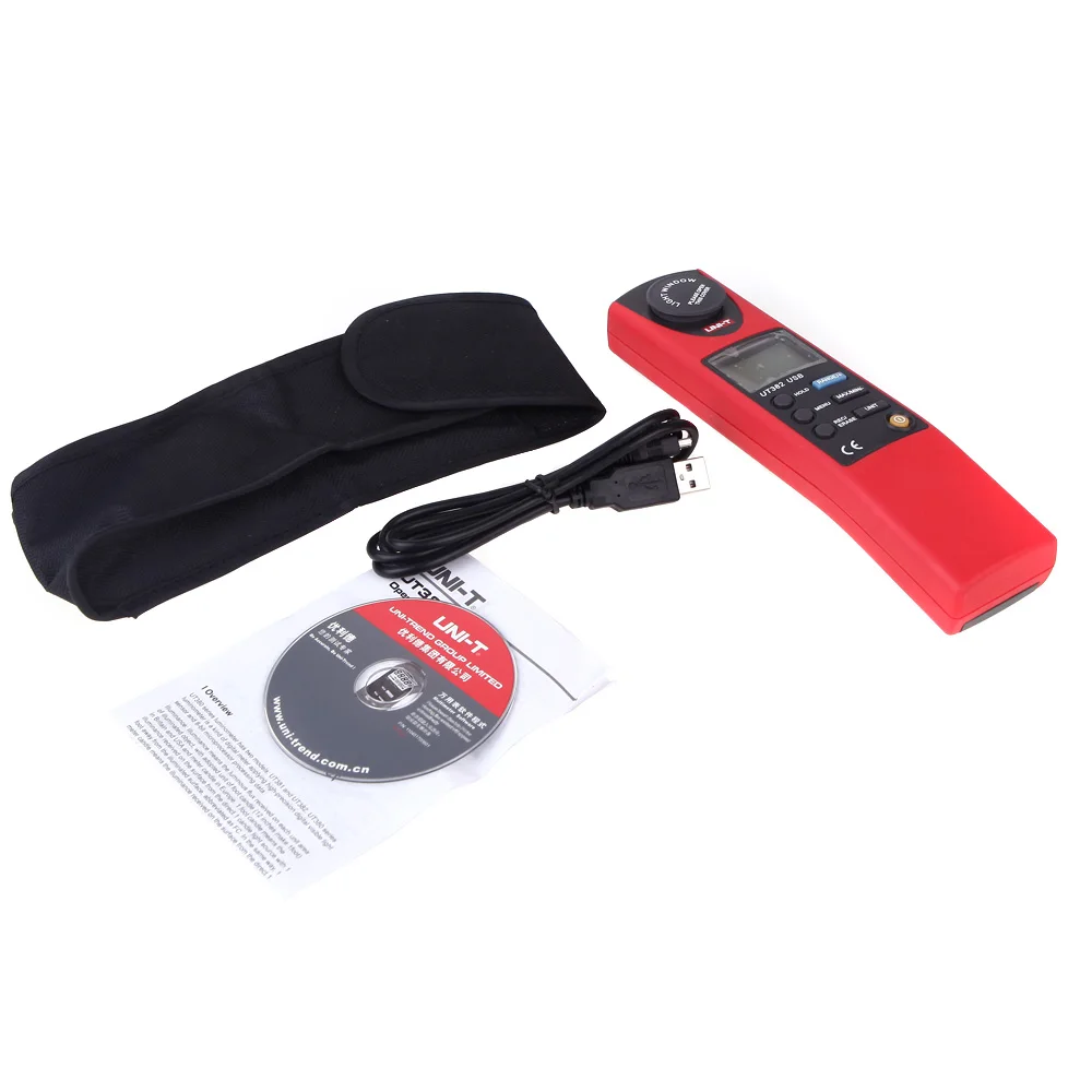 UNI-T UT382 Illuminometers Measurement FC & LUX Auto Range Data Logging USB Interface Level Measuring Instruments | Инструменты