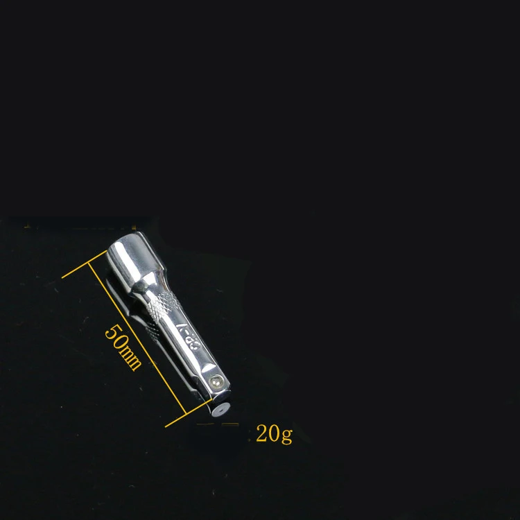 Short Rod 50mm 1/" разъем привода трещотка длинный удлинитель и адаптер-ключ разъем инструмент L Тип изогнутый стержень Т Ручка раздвижной стержень - Цвет: Short Rod 50mm
