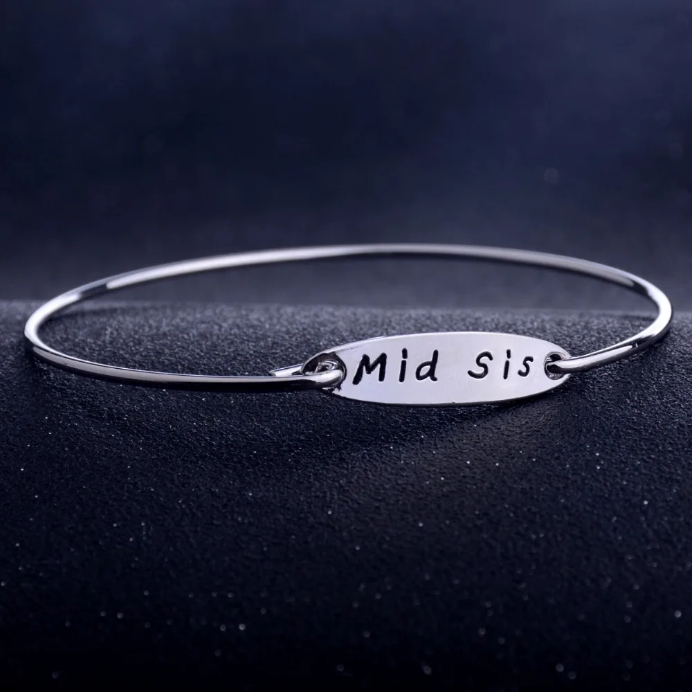 Bespmosp Family Sister Bangle Best Friends Charm Bracelet Women Girl Jewelry For Sister's Gifts Friendship BFF Gold | Украшения и