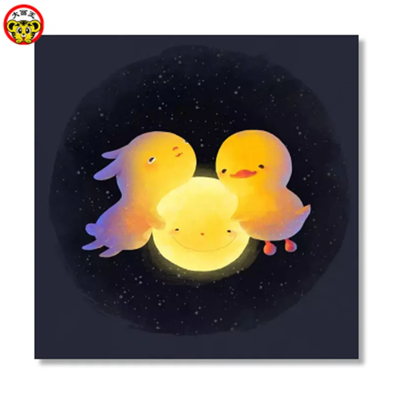 Poster baby room Canvas picture of living Nail ornament dragon ball Wall paintings Digital Painting Drawn by numbers | Дом и сад
