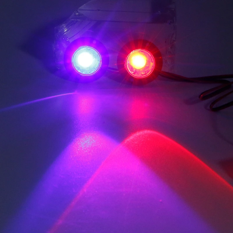 2 шт./компл. автомобильный мотоцикл Мощный светодиодный декоративный