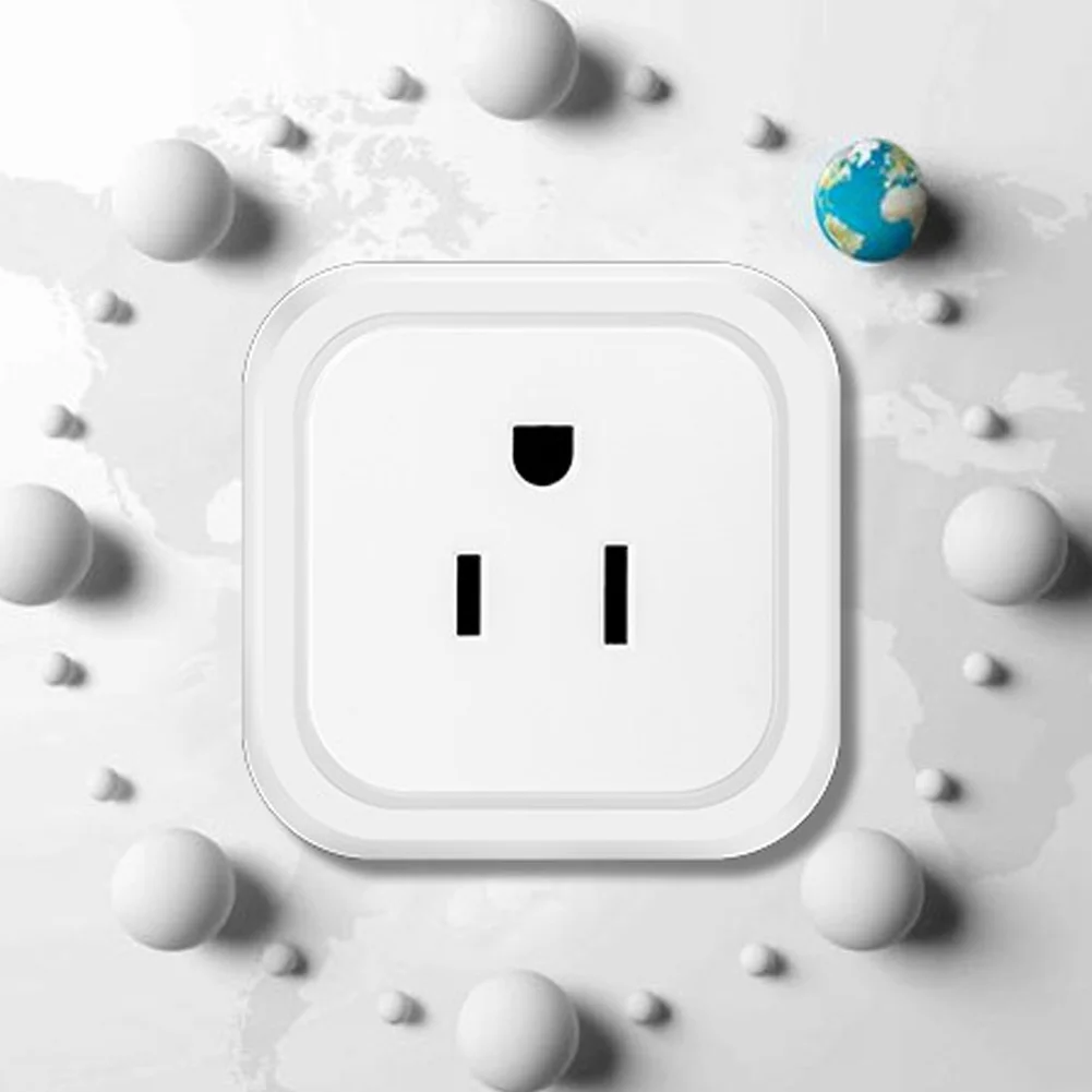 Wifi США штекер для Amazon Alexa Google 2 4 ГГц домашний помощник 10A мини практичное