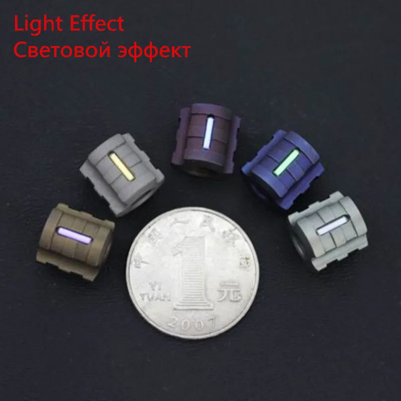 G нож из титанового сплава бусины Паракорд банка подходит для Тритиевого