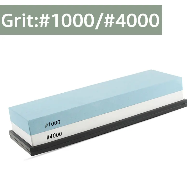1000 4000 grit Ножей, точильный камень для заточки ножей камни точильный камень Системы вода камень хонинговальный Кухня инструмент 2-в-1 240 600 1000 3000 грит - Цвет: 1000 4000 grit
