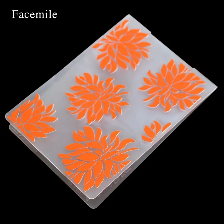 12 Facemile 1 шт. пластиковая папка для тиснения для скрапбукинга неправильные Блоки типа фотоальбом карта бумага ремесленный шаблон форма инструмент - Цвет: 12