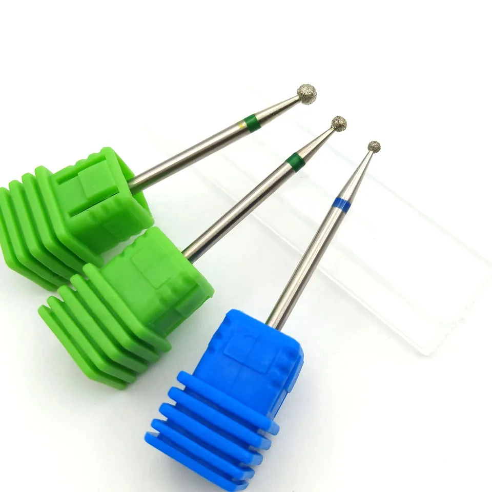 HYTOOS 3 шт./партия алмазные сверла для ногтей 3/32 &quotроторные заусенцы оптом удаления