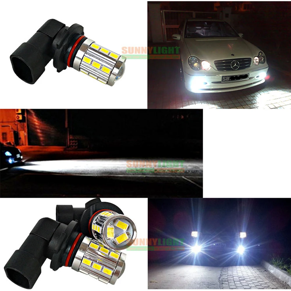 CNSUNNYLIGHT Высокая мощность 5730 21 SMD DC 12v 9005 HB3 6000K белый светодиодный фонарь|9005 hb3|led white