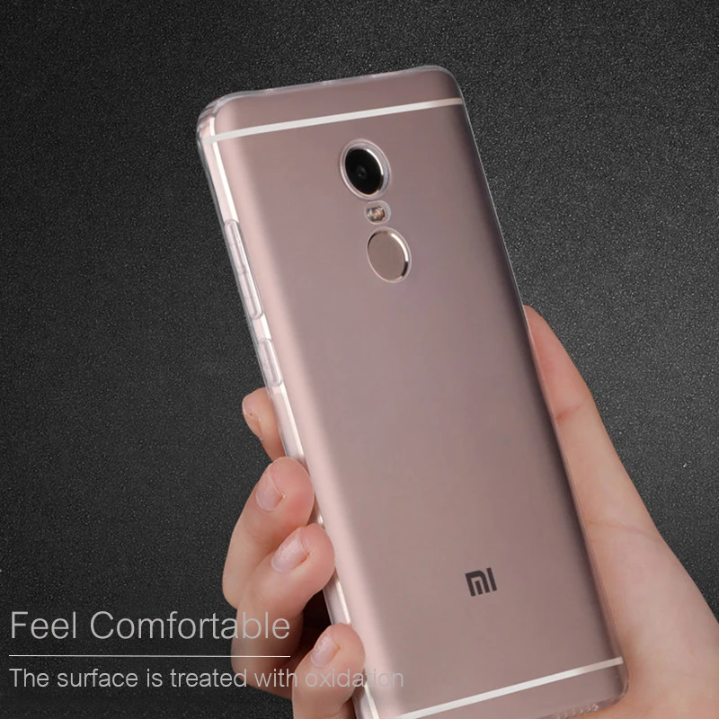 Silicone Phone Cases For Xiaomi Redmi 4 4A 4X Pro Note Clear Soft Full Protector Dustproof Back Cover Shell Coque Fundas |