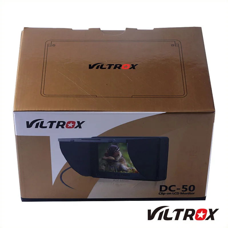 Viltrox DC 50 портативный 5 дюймовый экран 480P цветной ЖК монитор HDMI для Canon Nikon Sony DSLR Camera
