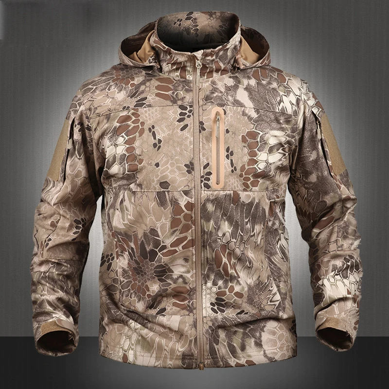 Новинка 2017 зимнее легкое полевое пальто тактические куртки с капюшоном Highlander