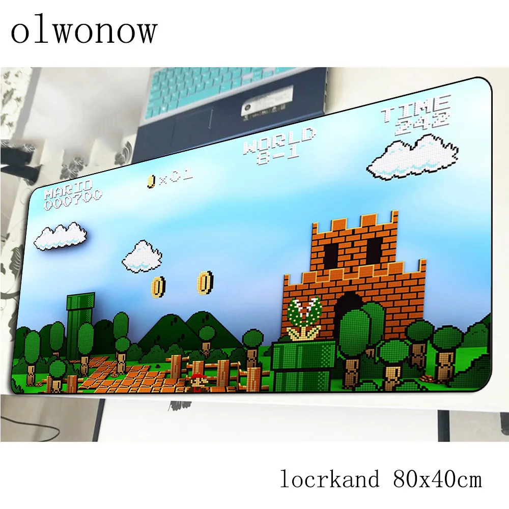 Марио Коврик для мыши 80x40 см Популярные коврики лучшие игровой коврик геймер