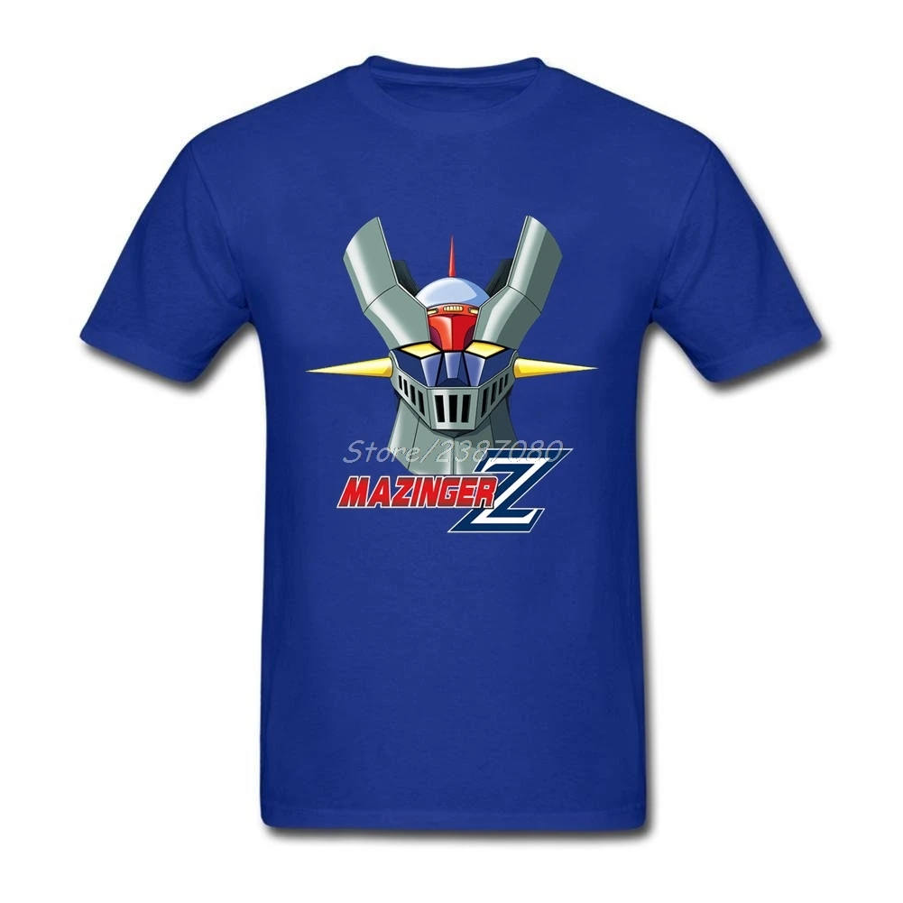 Футболка Mazinger Z с коротким рукавом Мужская футболка на заказ новый стиль Geek XXXL