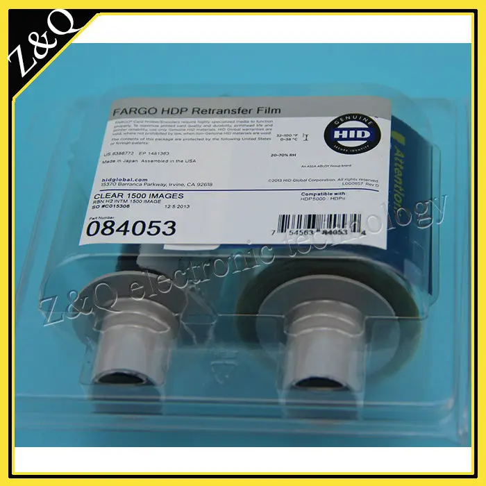 Прозрачная переводная пленка Fargo84053 HDP для принтеров ID карт HDP5000|fargo hdp retransfer film|fargo