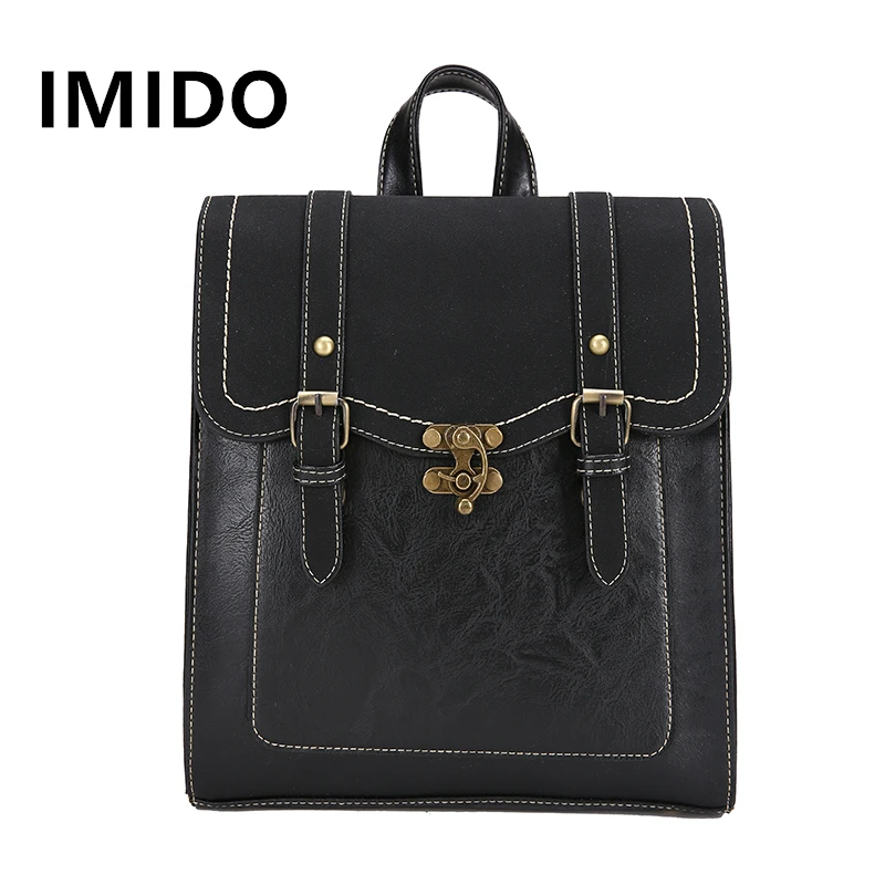 IMIDO/2019 г. Новая Летняя женская сумка с двойным плечом в японском и корейском стиле