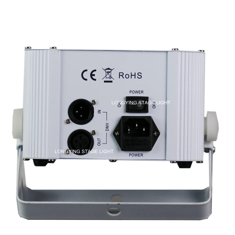 Бесплатная доставка 6х18 Вт 6в1 DMX512 батарея беспроводная светодиодная плоская