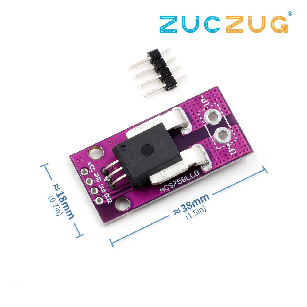 ACS758LCB 050B PFF T Датчик Холла Текущий Модуль Новый Diy Kit электронный модуль платы блока
