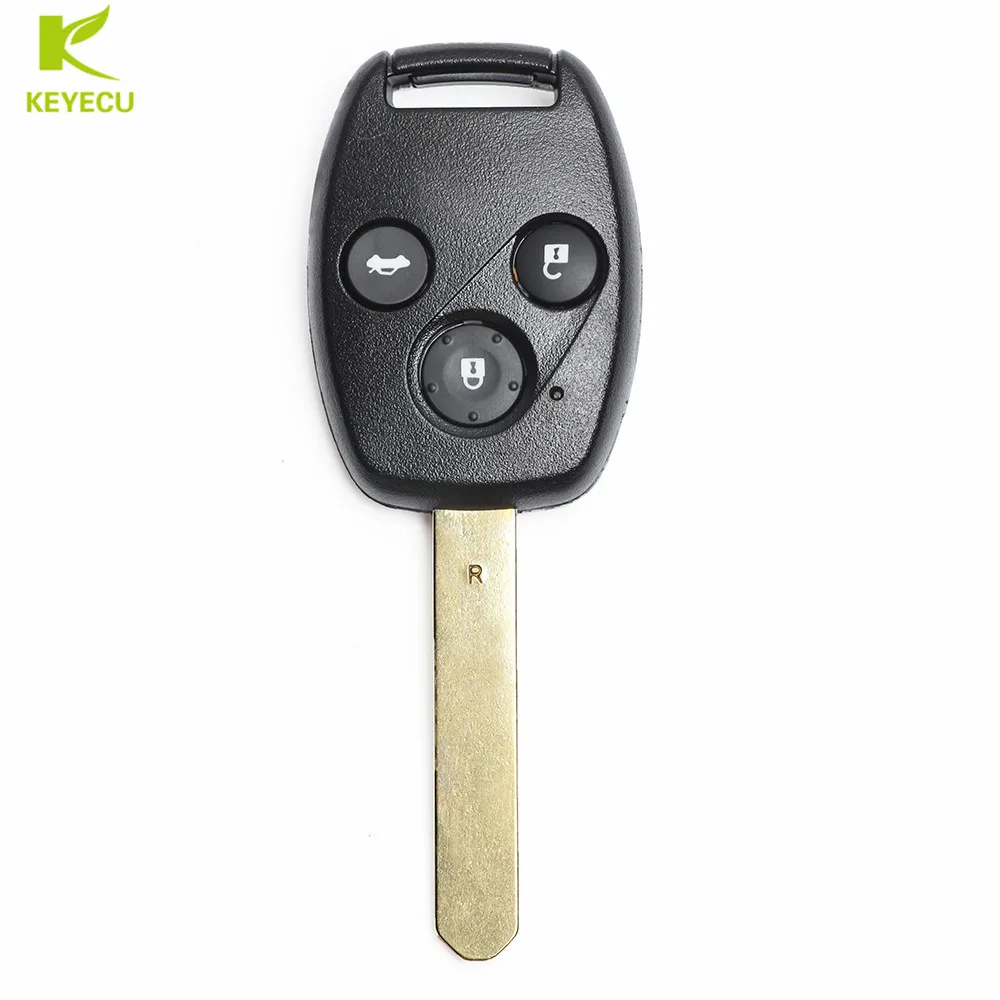 KEYECU 3 кнопки безключевой доступ Φ 433 МГц ID48 для Honda Accord 2003-2005 CRV 2005-2006 | Автомобили и