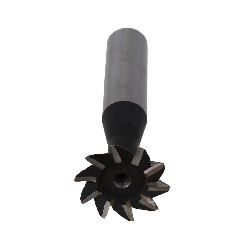 25 мм x 45 градусов прямой хвостовик ласточкин хвост Резак конец фреза 10 флейт CNC бит