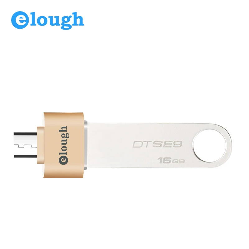Elough OTG Micro USB адаптер для флеш-накопителя ПК OTG конвертер для samsung Xiaomi HUAWEI Microusb мобильный телефон мини OTG адаптер