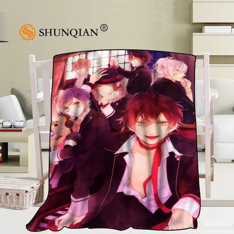 vender Personalizado Diabolik Amantes Cobertor Mistura Tecido 56x80 Polegada 50x60 Polegada 40x50 Polegada Sofá Cama Lance Cobertor Criança Adulto Cobertor Quente