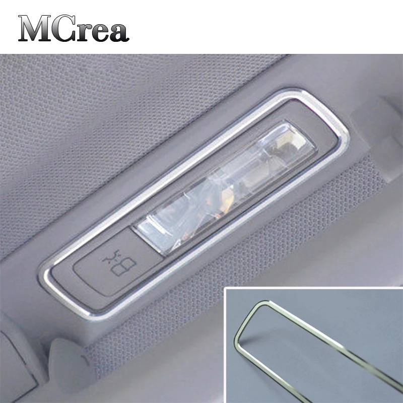 Mcrea автомобильный Стайлинг внутренний свет для чтения декоративная рамка Чехлы