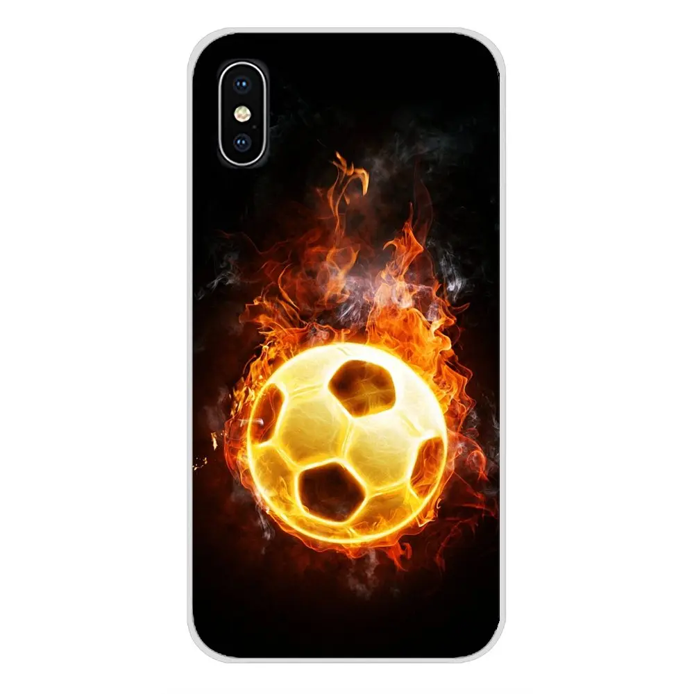 Аксессуары для футбольного мяча Fire Football чехлы телефонов Xiaomi Mi6 A1 5X 6X Redmi Note 5 5A 4X 4A 4 3