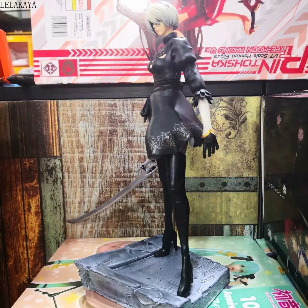Игры НИР: автоматы 2b YoRHa No.2 Тип B Платье черного цвета Боевая версия модели битва