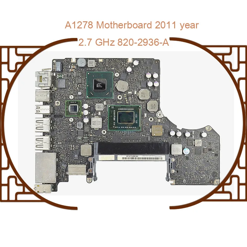 Оригинальная б/у материнская плата IMIDO A1278 для Macbook Pro 13 &quot 2 7 ГГц Core i7 820 2936 B 2011