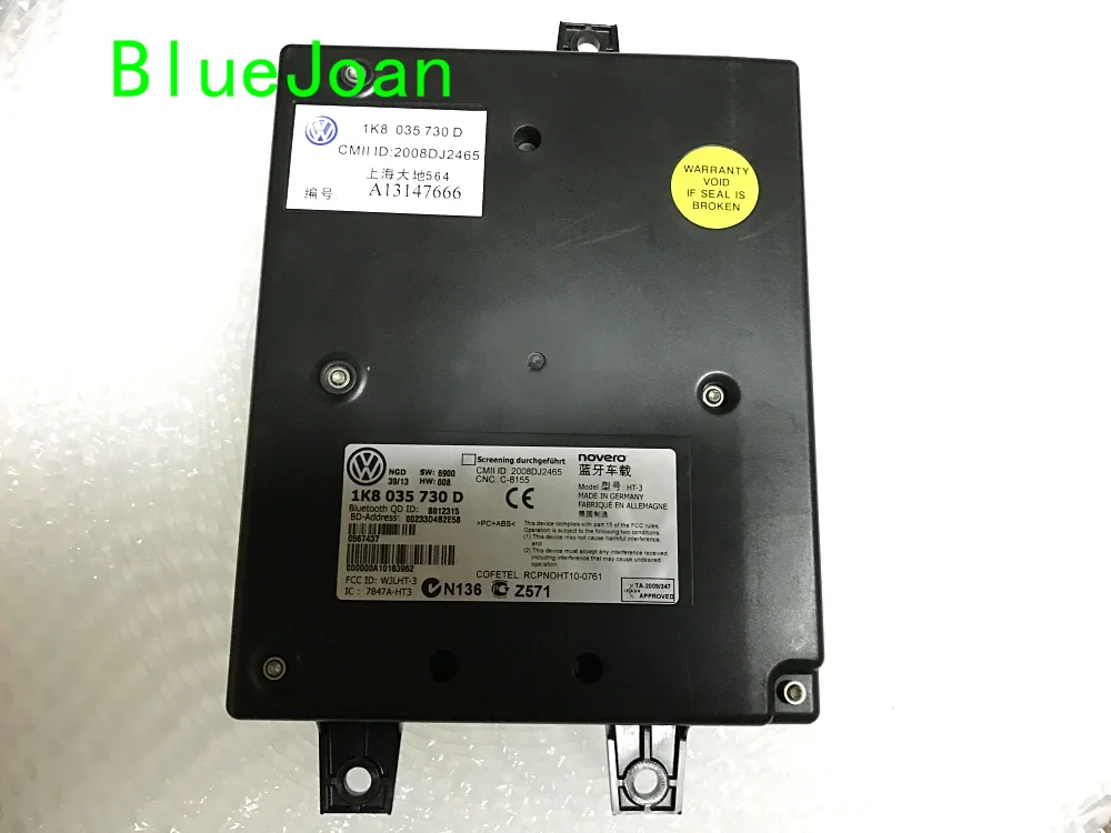 Модуль интерфейса телефона 9w2 9w7 Bluetooth для VW RNS510 RCD510 Polo Golf MK5 6 Jetta MK6 Passat B6 1K8035730D 1K8 035