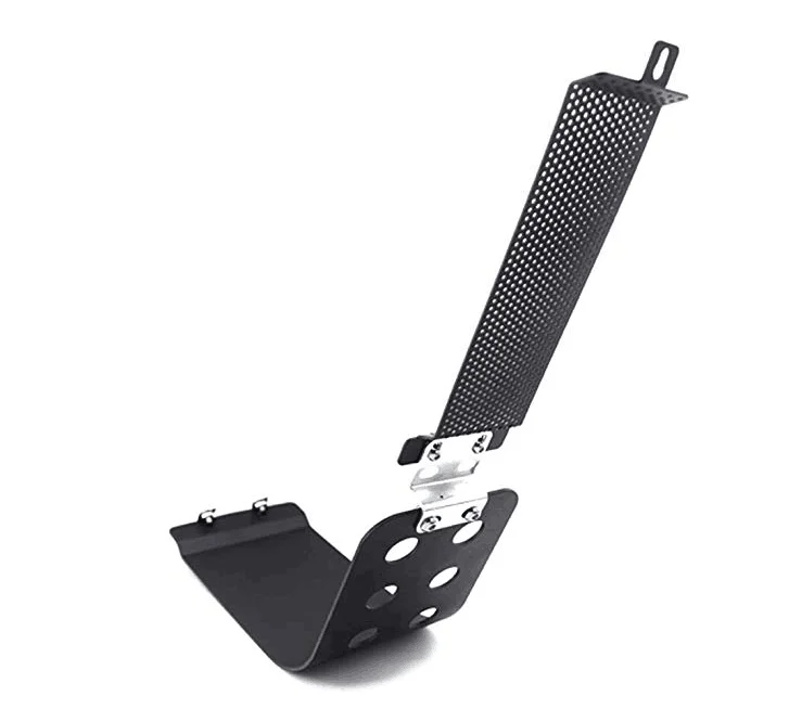 Мотоциклетная черная противоскользящая пластина аксессуар защита двигателя щит