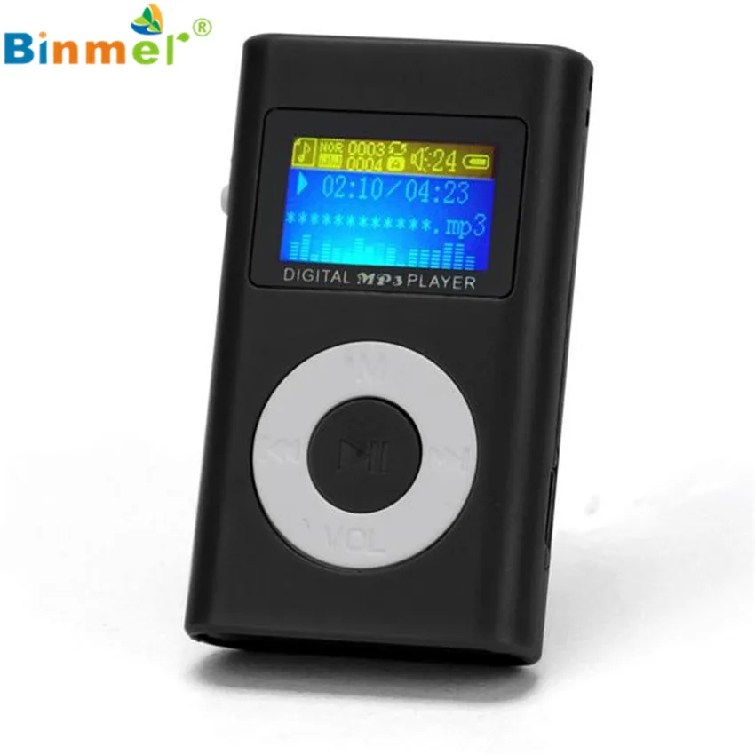 2017 USB мини mp3 плеер ЖК экран поддержка 32 ГБ Micro SD tf карты новый портативный MP3