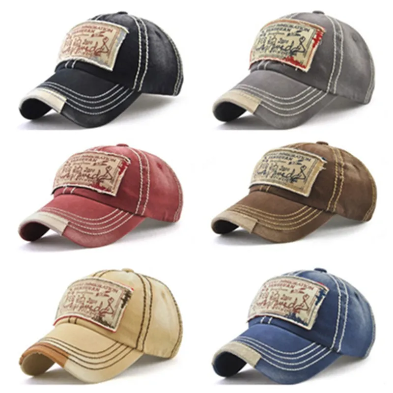 

SILOQIN New Korean Trend Cotton Male And Female Baseball Caps Printing Patch Embroidery Tongue Cap Wild Fashion Retro Visor