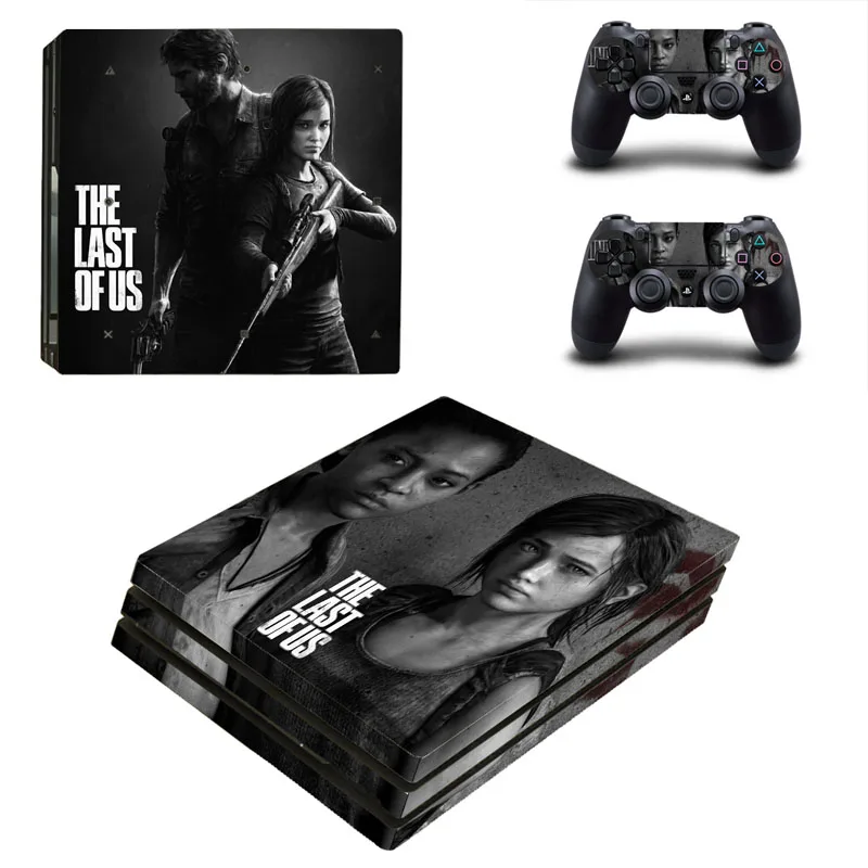 the last of us Series PS4 Pro Console Sticker For Sony PlayStation 4 Vinyl Decal Ps4 Controller Skin |