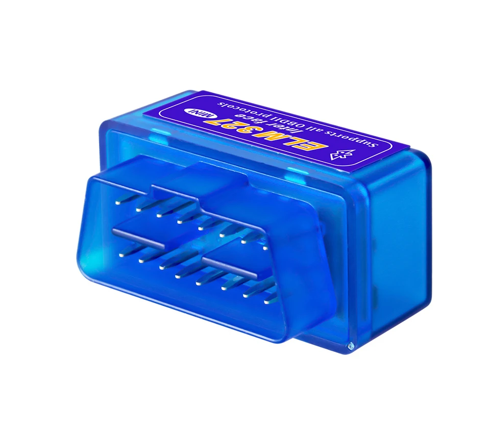 Автомобильный мини сканер Bluetooth V2.1 ELM327 OBD2 12 в 16 контактов OBDII диагностический