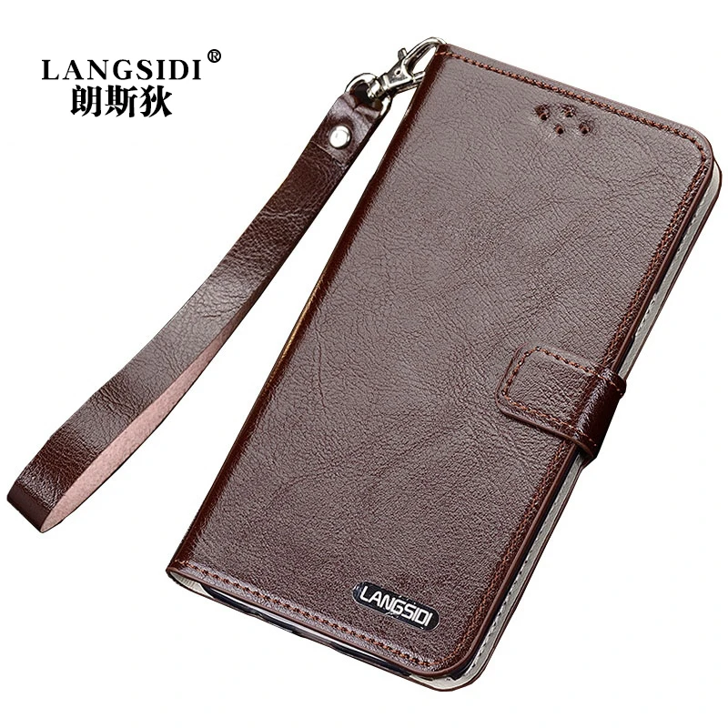 Оригинальный langsidi модные Пояса из натуральной кожи шнурки Бизнес Стиль Телефон