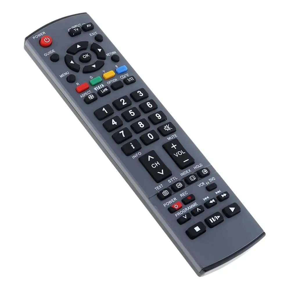 ТВ пульт дистанционного управления Управление Поддержка 2 батарейки ААА с