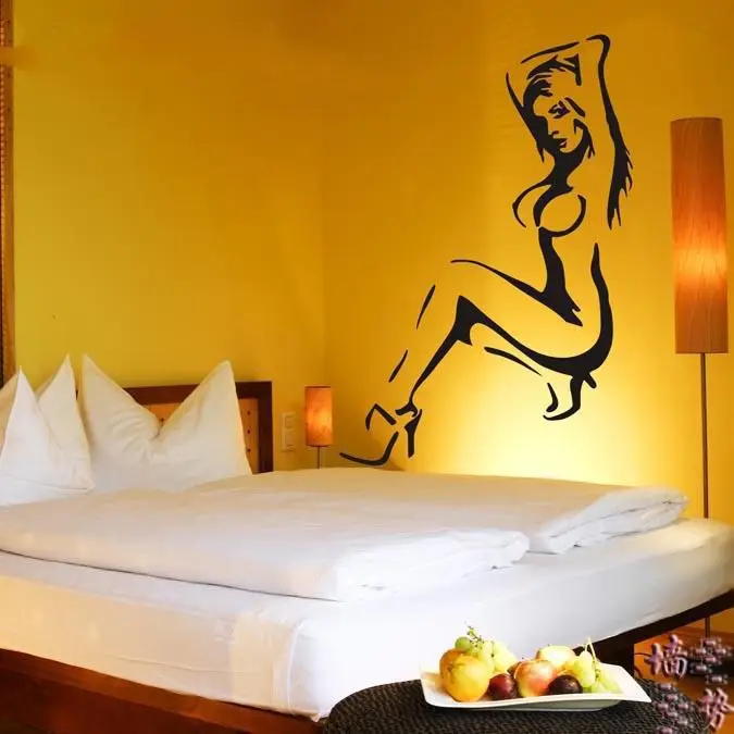 Sexy naked women removable vinyl wall decor stickers for bathroom&ampbar&amphotel&ampktv large size | Дом и сад