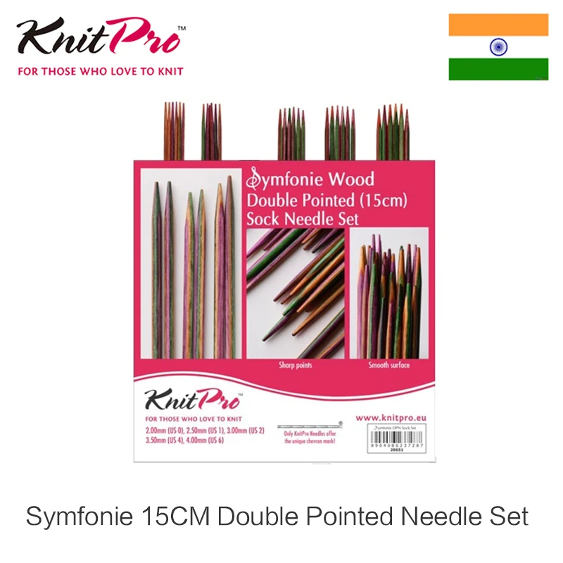 Набор двойных игл Knitpro Symfonie 15 см