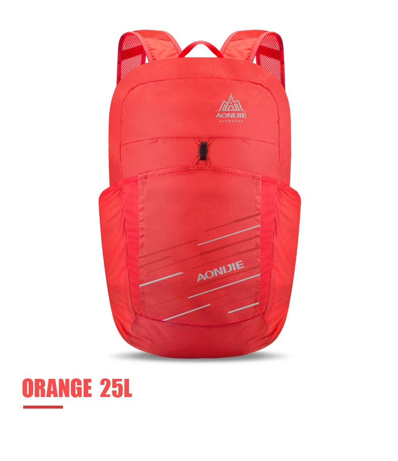 AONIJIE 18-28L Мужской Женский легкий рюкзак складной нейлоновый наружный спортивный походный Кемпинг Альпинизм тренажерный зал фитнес дорожная сумка