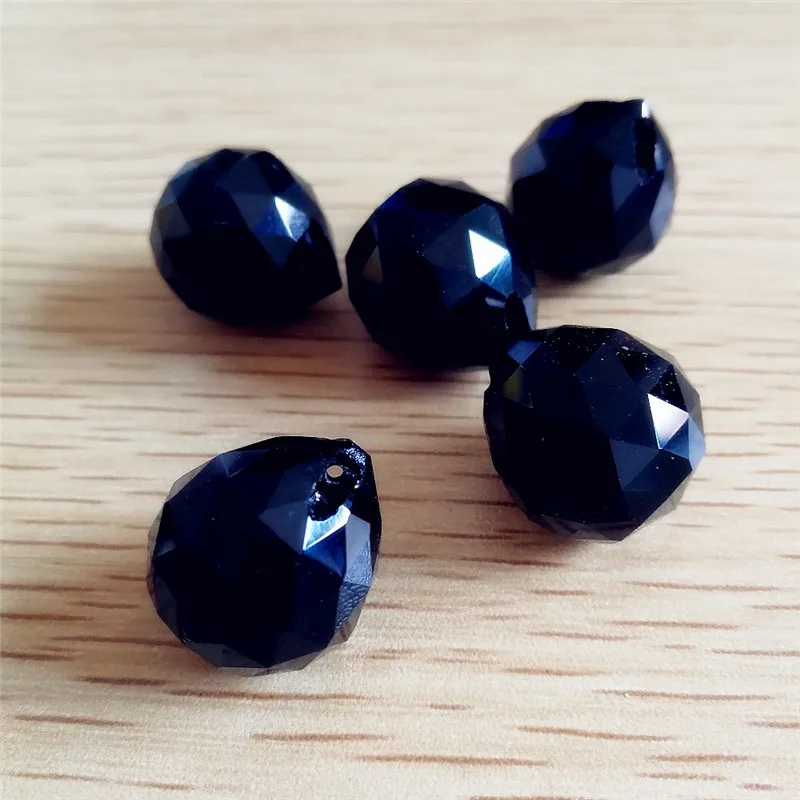 Лучшая цена черная AAA Качество 20 мм хрустальная люстра граненая шар-Призма