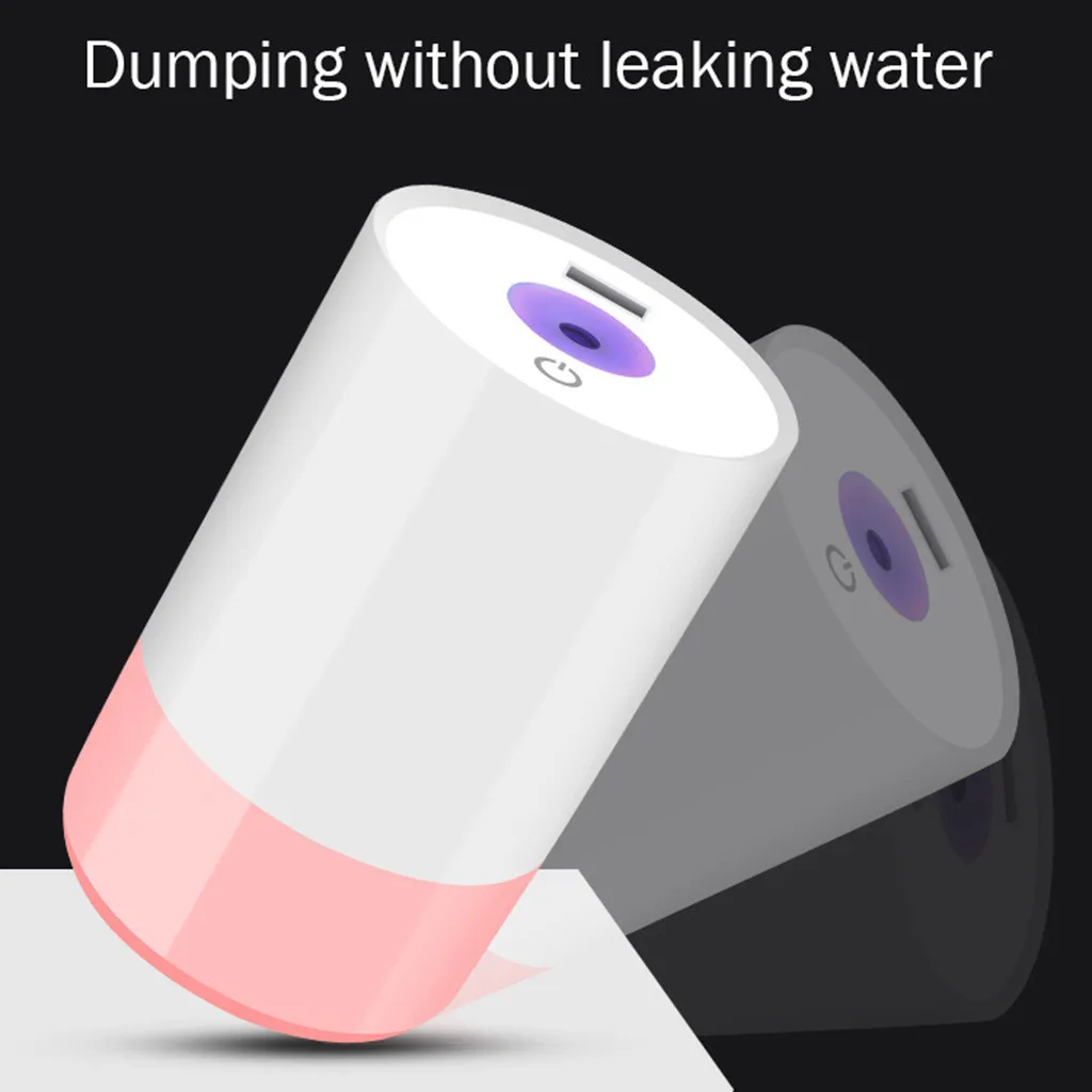 CARPRIE Usb Fan Led 3 In1 LED Humidifier Air Fan Diffuser Purifier Atomizer USB 3 In 1 Mini Usb Fan Cool Usb Gadgets