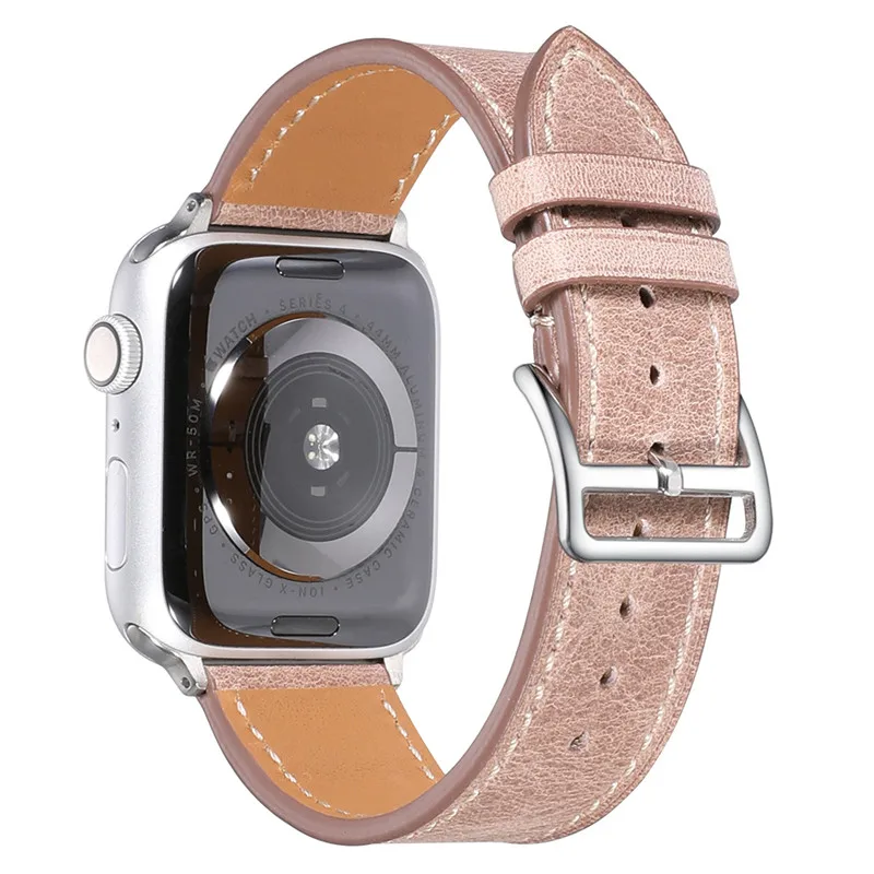 dark brown CHIMAERA ремешки для часов Apple кожаный ремешок для наручных часов Iwatch, для наручных часов Apple Watch серии 1/2/3/4 ремешок 38 мм 40 мм 42-44 мм, ремешок для Apple Watch - Цвет ремешка: dark brown