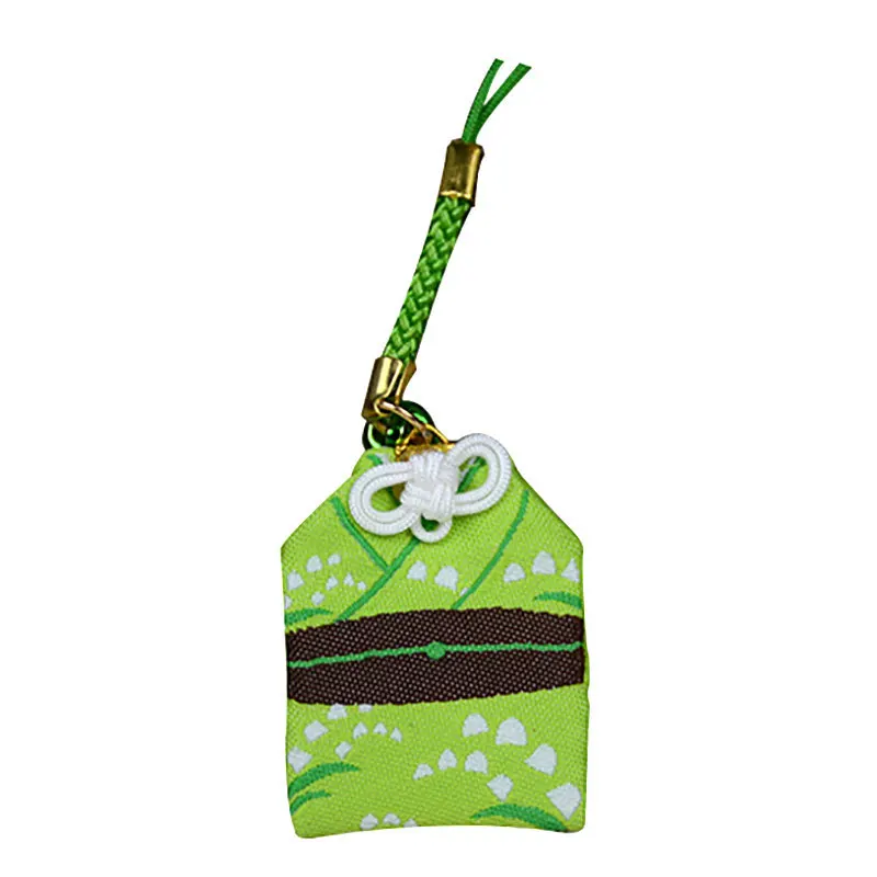 Брелки для ключей Omamori в традиционном стиле подвеска виде цветка хорошего