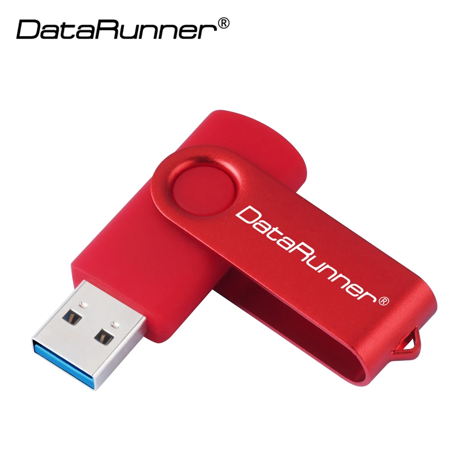DataRunner Usb 3 0 USB флеш накопитель металлическая ручка 8 ГБ 16 32 64 128 256 вращающаяся