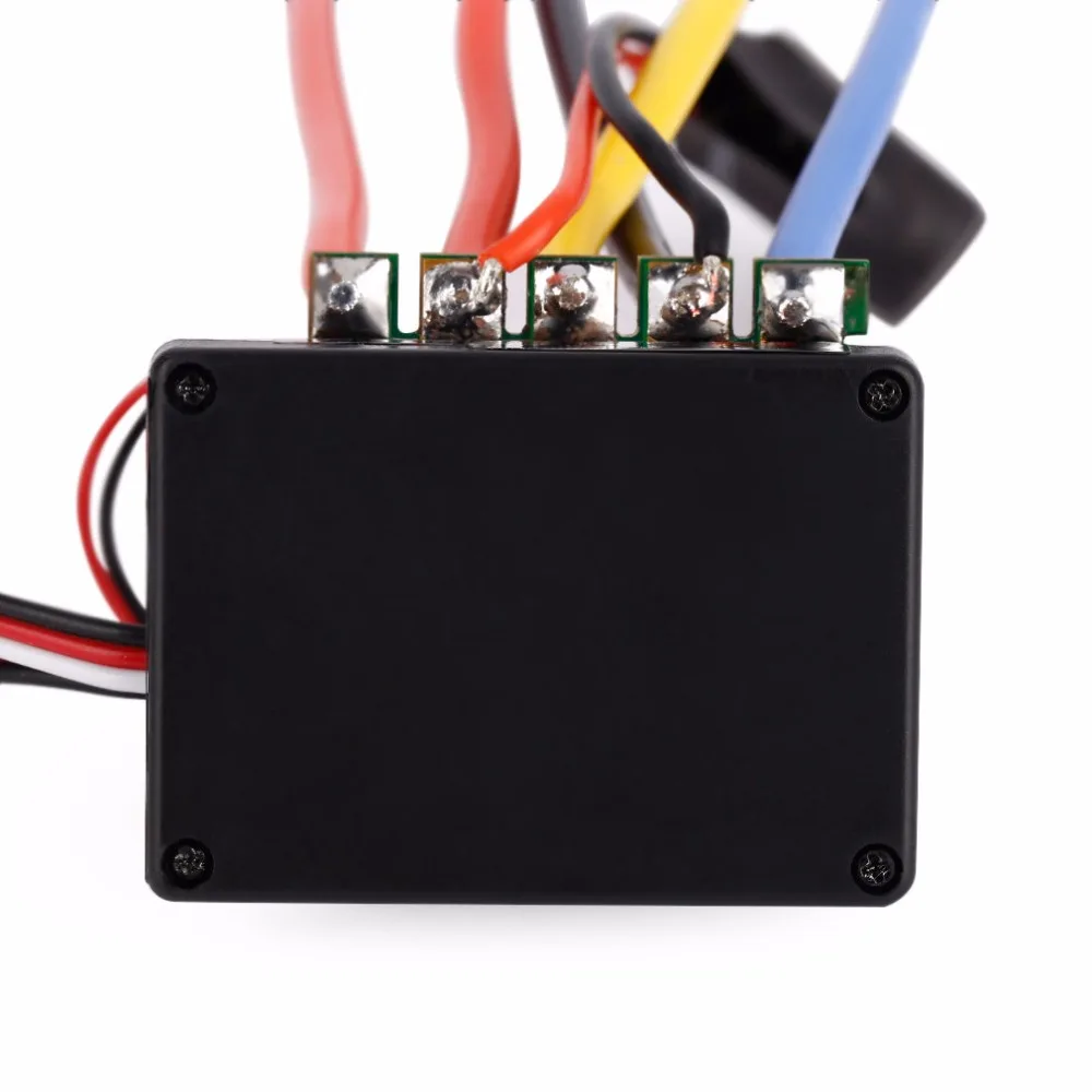 80A ESC Регулируемый Бесщеточный Регулятор скорости с датчиком и для 1/10 бегущего