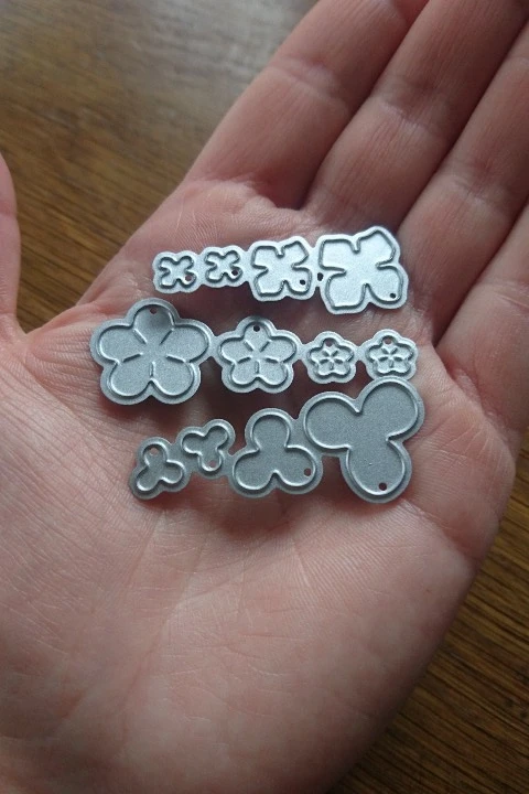 3 шт. многослойные Лепестковые цветы металлические режущие штампы трафареты для