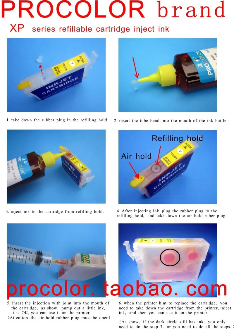 Полные картриджи заправка катриджа для струйного принтера Europe T2711 T27 XL epson