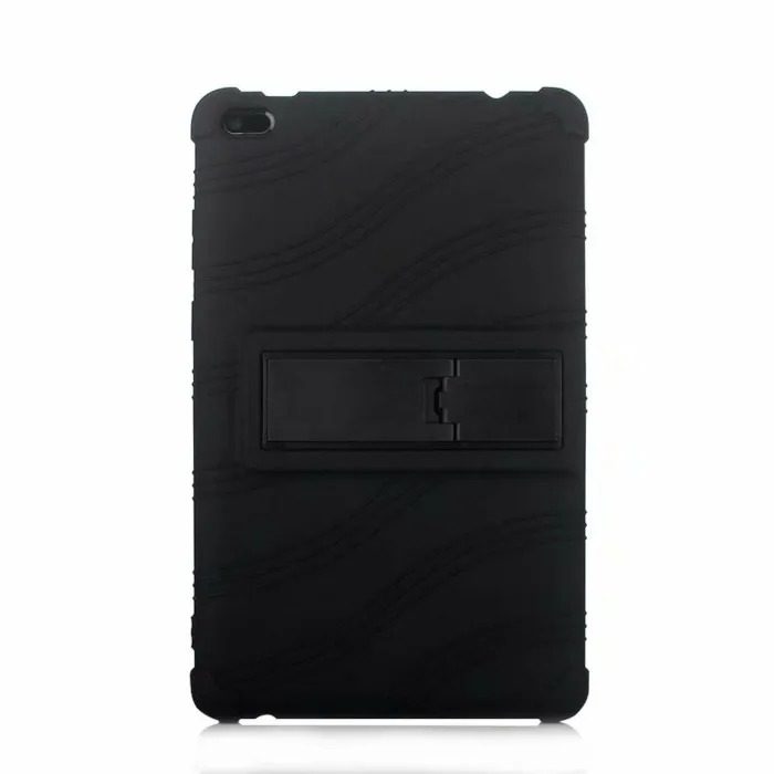 Защитный противоударный защитный чехол для планшета lenovo Tab E8, 8,0 дюймов, утолщенный силиконовый чехол-подставка для TB-8304F1, черный цвет - Цвет: Черный